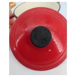 Enameled Cast Iron Dutch Oven Set - Martha Stewart (Lot of 2)