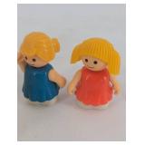 Vintage Fisher-Price Little People Figure Set (Lot of 9)