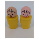 Vintage Fisher-Price Little People Figure Set (Lot of 9)