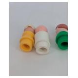 Vintage Fisher-Price Little People Figure Set (Lot of 9)