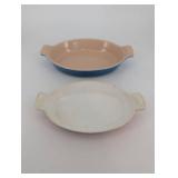 Oval Casserole Dishes - Le Creuset 12.38 in (Lot of 2)