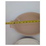 Oval Casserole Dishes - Le Creuset 12.38 in (Lot of 2)