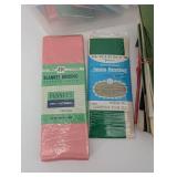 Sewing Trim Mixed Lot - Lace, Seam Binding & Bias Tape