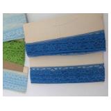 Sewing Trim Mixed Lot - Lace, Seam Binding & Bias Tape