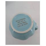 Tea Set - Hall China Blue Bell Dec. 80 Pink 3-Piece