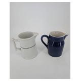 French Ceramic Pitchers (Lot of 2)
