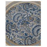 Decorative Trays - Action Industries Paisley Oval Trays (Lot of 2)