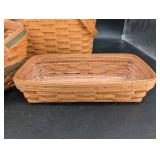 Longaberger Woven Basket Set (Lot of 3)