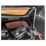 Vintage Singer Spartan 192K Back Tack Sewing Machine With Case