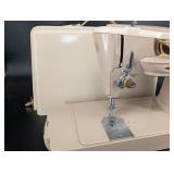 Vintage Singer 500A Sewing Machine With Case (No Power Cord)