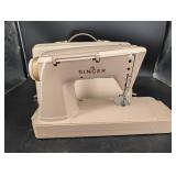Vintage Singer 500A Sewing Machine With Case (No Power Cord)