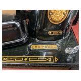 Vintage Singer 99K Sewing Machine With Motor and Case