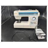 Elna Top 300 Sewing Machine With Foot Pedal