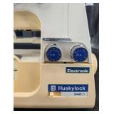 Vintage Huskylock 340D Electronic Serger (No Power Cord)