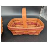 Vintage Longaberger Woven Basket Set (Lot of 6)