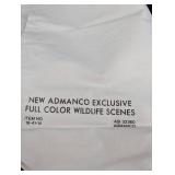 Admanco Wildlife Scene Drawstring Bags (Lot of 3)