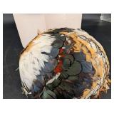 Vintage Feather Hat the Crescent Spokane With Original Box