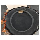 Vintage Feather Hat the Crescent Spokane With Original Box