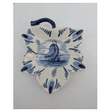 Vintage Delft Blue Tile & Trivet Set (Lot of 3)