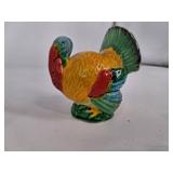 Vintage Ceramic Turkey Salt & Pepper Shakers made in Japan