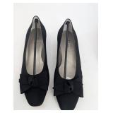 Ros Hommerson Black Microt Pumps Size 10.5 M