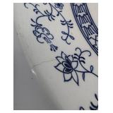 Blue & White Japan Tea Set 6-Piece Floral Pattern