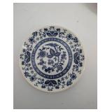 Blue & White Japan Tea Set 6-Piece Floral Pattern