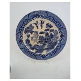 Blue & White Japan Tea Set 6-Piece Floral Pattern
