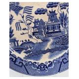 Blue & White Japan Tea Set 6-Piece Floral Pattern