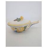 Vintage Red Wing Brittany Casserole Dish With Lid