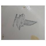Vintage Red Wing Brittany Casserole Dish With Lid