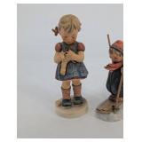Vintage M. J. Hummel Figurine Pair W. Germany