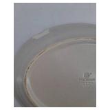 Vintage Pfaltzgraff Blue Floral Stoneware Serving Set 3-Piece