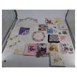 Vintage Embroidered Handkerchief & Napkin Mixed Lot