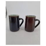 Redwing Stoneware pottery Mugs (2)