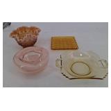 Glass Dish Assortment (Lot of 4)