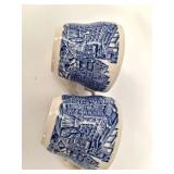 Mixed China Dinnerware Set Liberty Blue, Franciscan & Mikasa