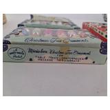 Vintage Glass Christmas Ornaments Mixed Estate Lot