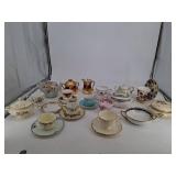 Estate Teacup & Saucer Porcelain Mixed Lot