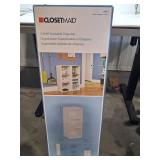 ClosetMaid 8987 3-Shelf Stackable Organizer White