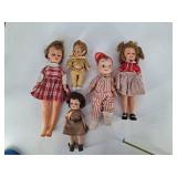 Vintage Doll Lot of 5