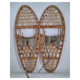 Vintage Vermont Tubbs Snowshoes 13x33 S5