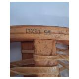 Vintage Vermont Tubbs Snowshoes 13x33 S5