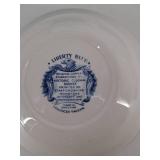 Liberty Blue Historic Colonial Scenes China (Lot of 6)