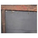 Antique Ornate Three-Panel Mirror 50in W X 14.5in H