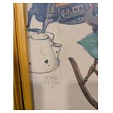 Duane Bryers Hilda Framed Prints Pair 16 X 20