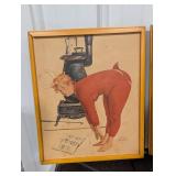 Duane Bryers Hilda Framed Prints Pair 16 X 20