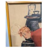 Duane Bryers Hilda Framed Prints Pair 16 X 20