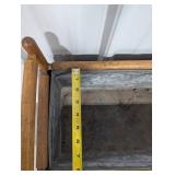 Wicker Planter Stand With Metal Liner