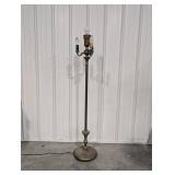 Ornate Brass 4-Light Floor Lamp
